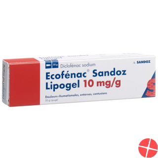 Ecofenac Sandoz Lipogel 1% 50g Ecofenac Sandoz Lipogel 1% 50g