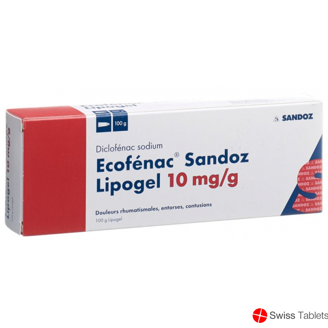 Ecofenac Sandoz Lipogel 1% 100g buy online