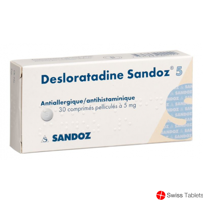 Desloratadin Sandoz Filmtabletten 5mg 30 Stück buy online