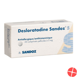Desloratadin Sandoz Filmtabletten 5mg 50 Stück