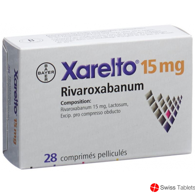 Xarelto Filmtabletten 15mg 28 Stück buy online