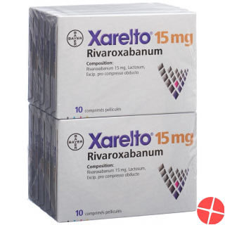 Xarelto Filmtabletten 15mg 10 X