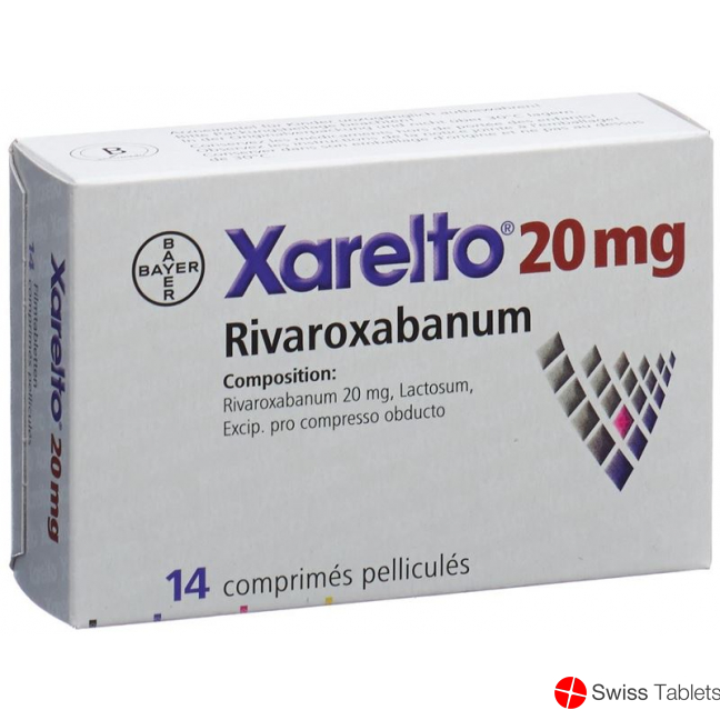 Xarelto Filmtabletten 20mg 14 Stück buy online