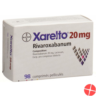 Xarelto Filmtabletten 20mg 98 Stück