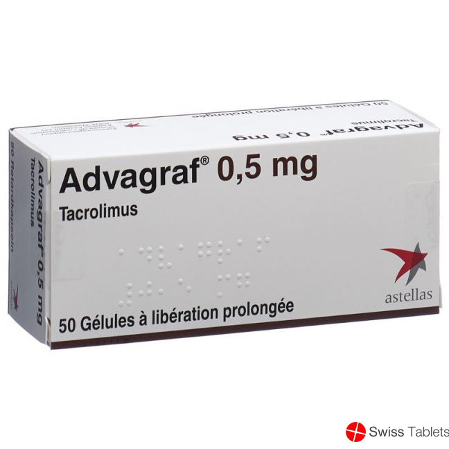 Advagraf Retard Kapseln 0.5mg 50 Stück buy online