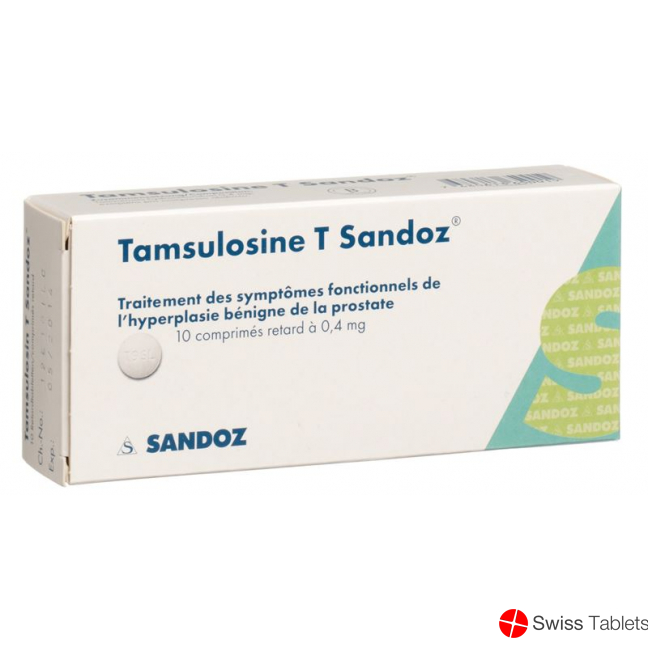 Tamsulosin T Sandoz Retard Tabletten 0.4mg 10 Stück buy online