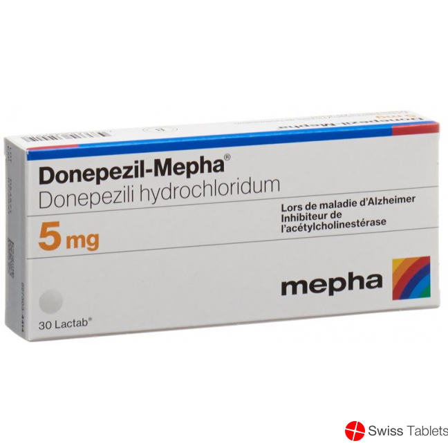Donepezil Mepha Lactabs 5mg 30 Stück buy online