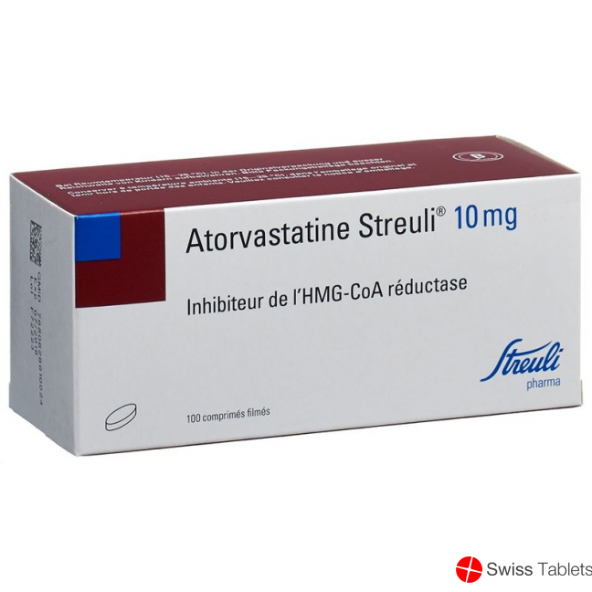 Atorvastatin Streuli Filmtabletten 10mg 100 Stück buy online