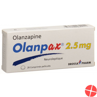 Olanpax Filmtabletten 2.5mg 28 Stück Olanpax Filmtabletten 2.5mg 28 Stück