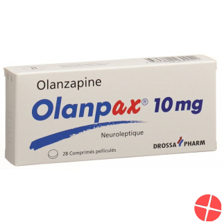 Olanpax Filmtabletten 10mg 28 Stück Olanpax Filmtabletten 10mg 28 Stück