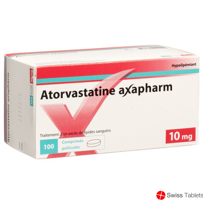 Atorvastatin Axapharm Filmtabletten 10mg 100 Stück buy online