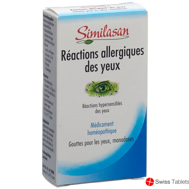 Similasan Allergisch Reagier Augen 20x 0.4ml buy online