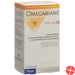 Omegabian DHA + EPA Capsules 80 Caps