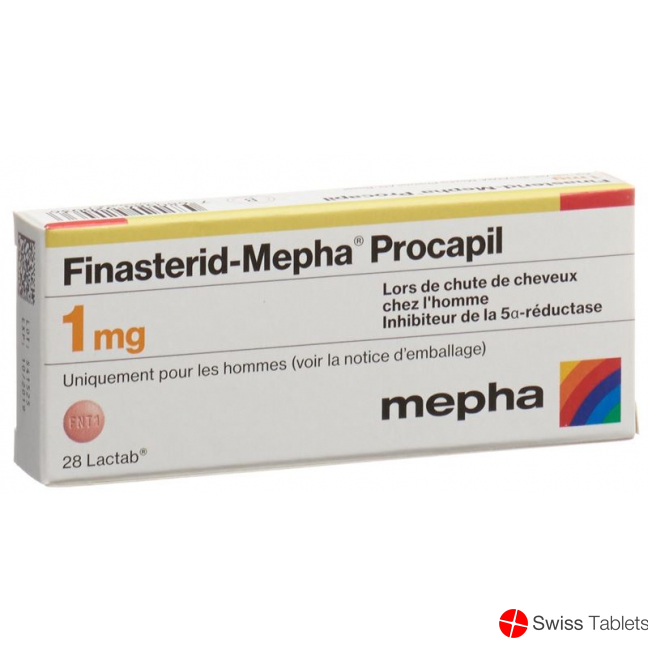 Finasterid Mepha Procapil Filmtabletten 1mg 28 Stück buy online