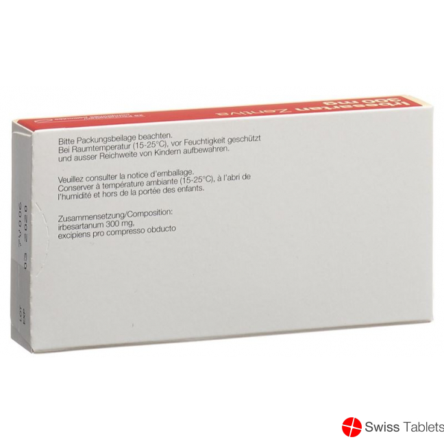 Irbesartan Zentiva Filmtabletten 300mg 28 Stück buy online