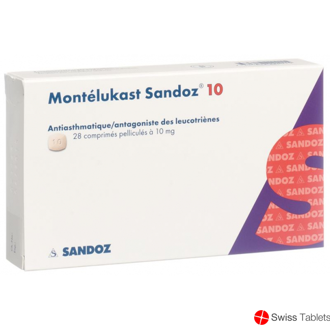Montelukast Sandoz Filmtabletten 10mg 28 Stück buy online