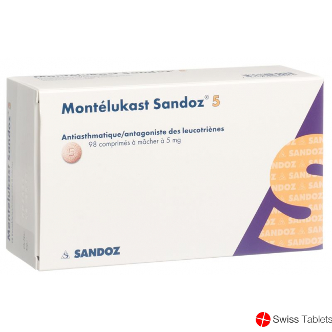 Montelukast Sandoz Kautabletten 5mg 98 Stück buy online