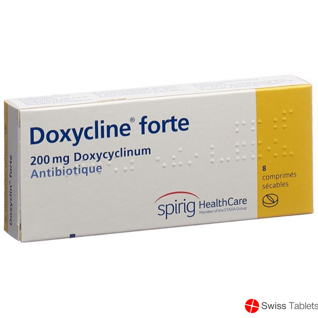 Doxyclin Forte Tabletten 200mg 8 Stück buy online
