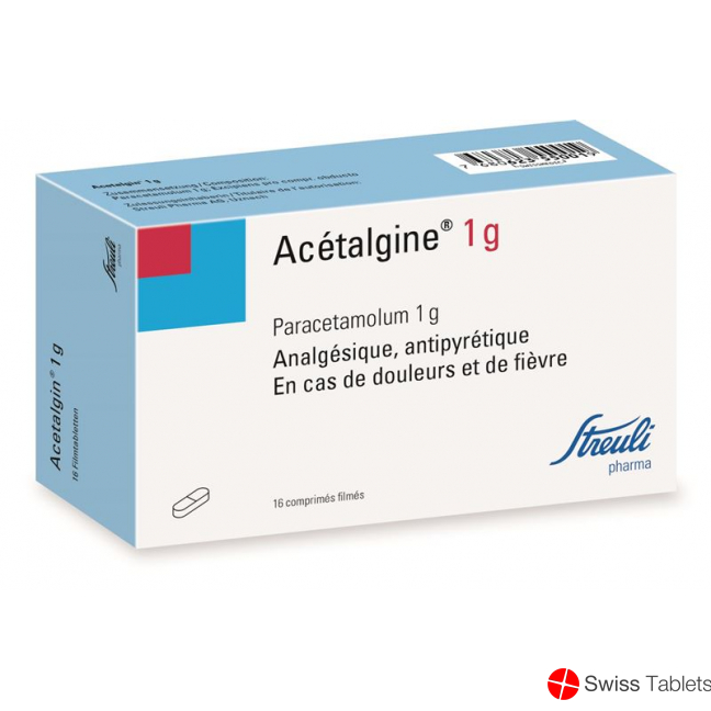 Acetalgin Filmtabletten 1g 16 Stück buy online
