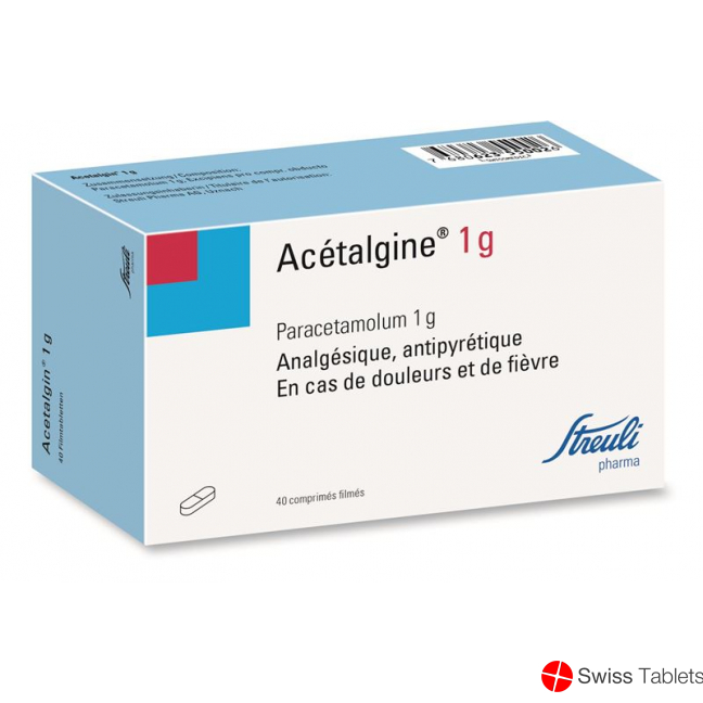 Acetalgin Filmtabletten 1g 40 Stück buy online