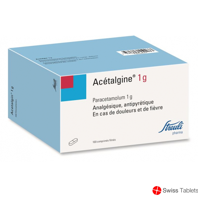 Acetalgin Filmtabletten 1g 100 Stück buy online