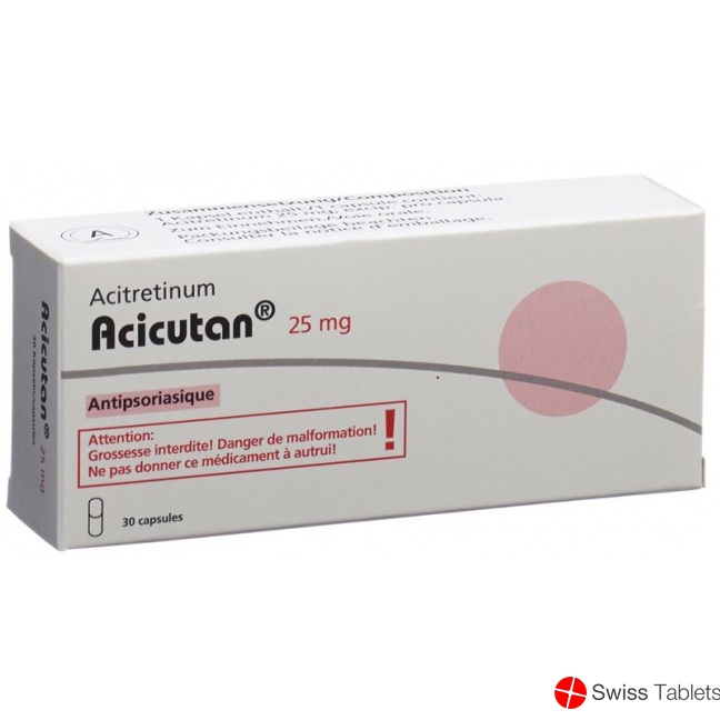 Acicutan Kapseln 25mg 30 Stück buy online