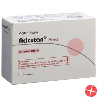 Acicutan Kapseln 25mg 100 Stück