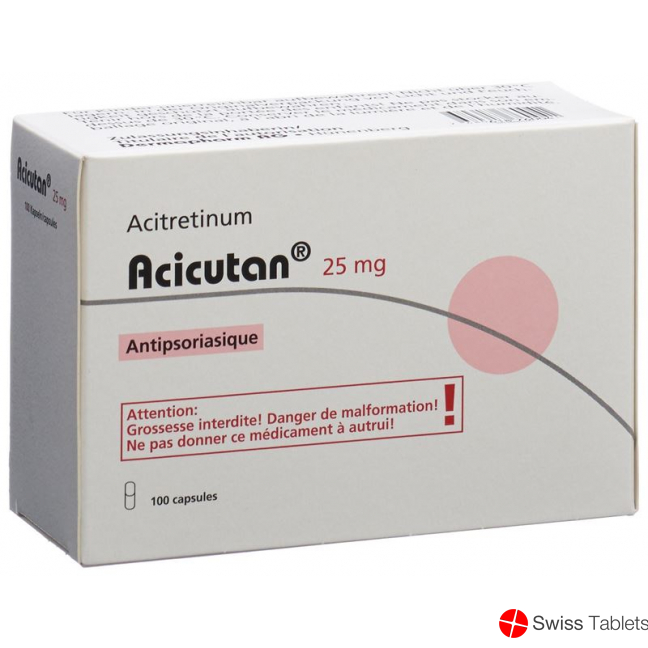 Acicutan Kapseln 25mg 100 Stück buy online