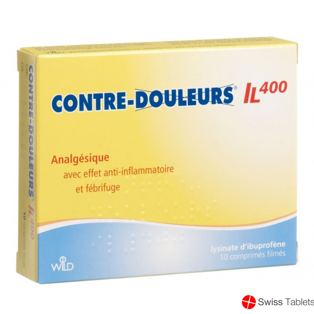 Contra Schmerz Il Filmtabletten 400mg 10 Stück buy online
