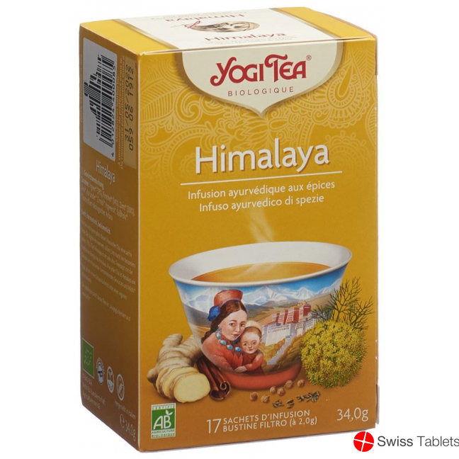 Yogi Tee Himalaya Beutel 17 Stück buy online