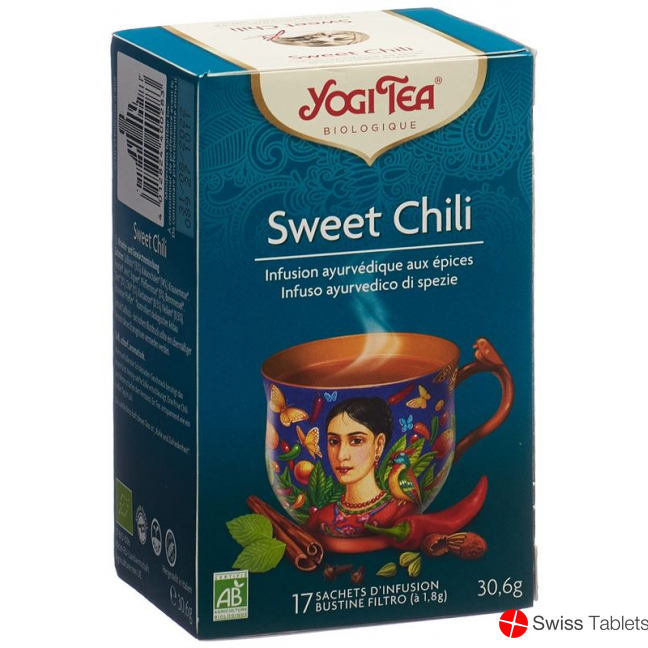 Yogi Tee Sweet Chili Beutel 17 Stück buy online