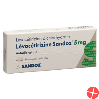 Levocetirizin Sandoz Filmtabletten 5mg 30 Stück
