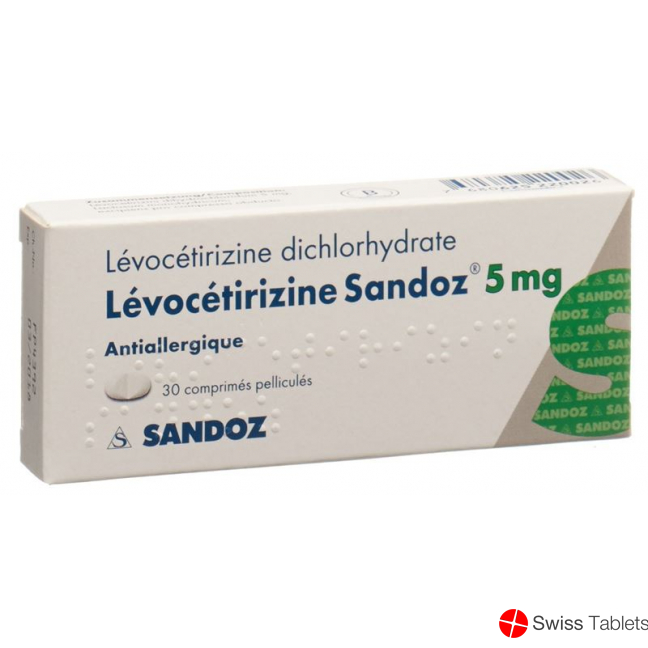 Levocetirizin Sandoz Filmtabletten 5mg 30 Stück buy online