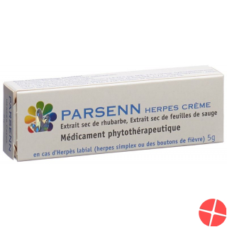 Parsenn Herpes Creme Tube 5g