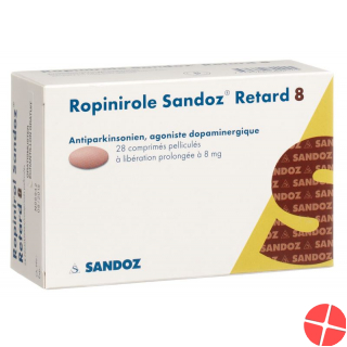 Ropinirol Sandoz Retard Tabletten 8mg 28 Stück