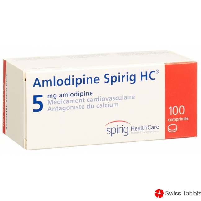 Amlodipin Spirig HC Tabletten 5mg 100 Stück buy online