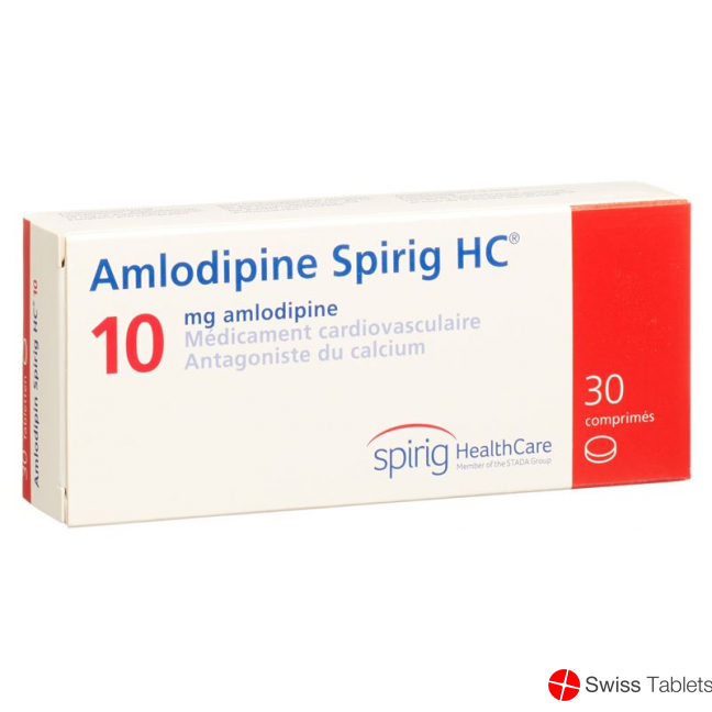 Amlodipin Spirig HC Tabletten 10mg 30 Stück buy online