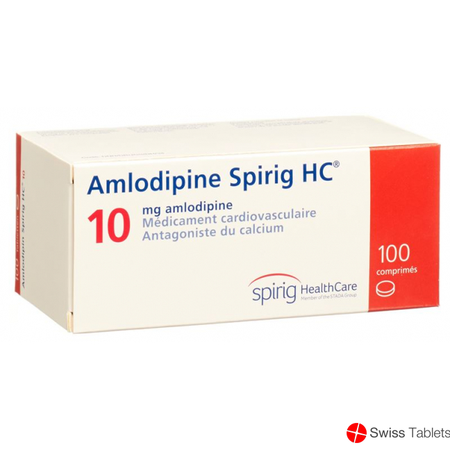 Amlodipin Spirig HC Tabletten 10mg 100 Stück buy online