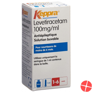 Keppra Lösung 100mg/ml Dosierpipette 1ml 150 Ml