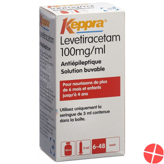 Keppra Lösung 100mg/ml Dosierpipette 3ml 150 Ml
