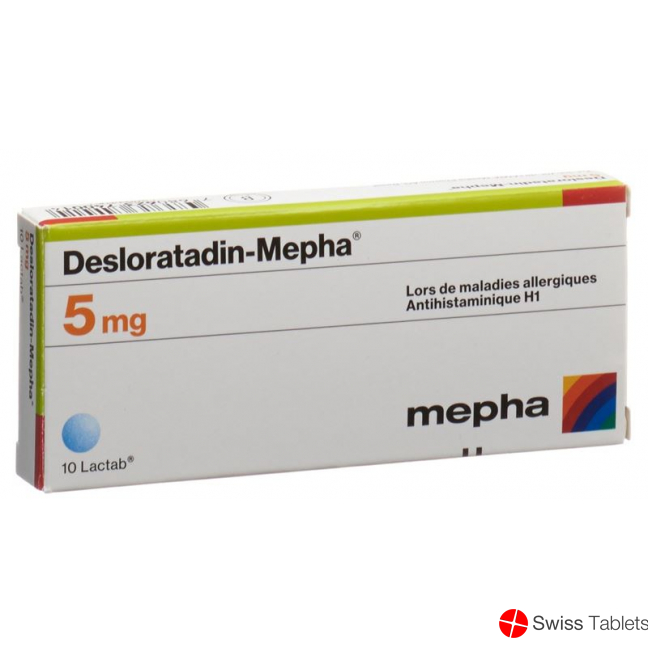 Desloratadin Mepha Lactabs 5mg 10 Stück buy online