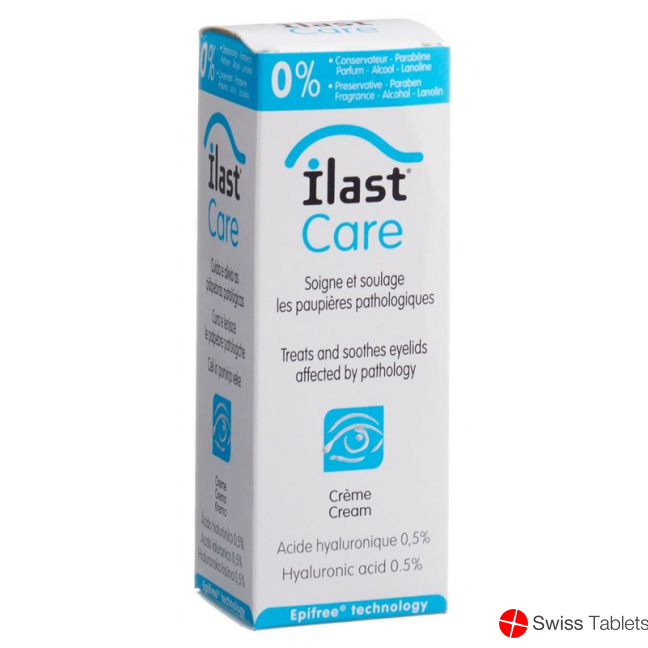 Ilast Care Natriumhyaluronat Creme 0.5% 30ml buy online