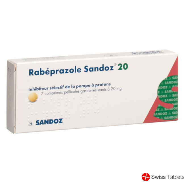 Rabeprazol Sandoz Filmtabletten 20mg 7 Stück buy online