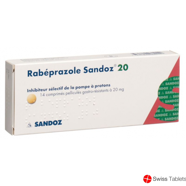 Rabeprazol Sandoz Filmtabletten 20mg 14 Stück buy online