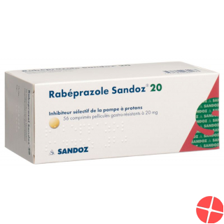 Rabeprazol Sandoz Filmtabletten 20mg 56 Stück