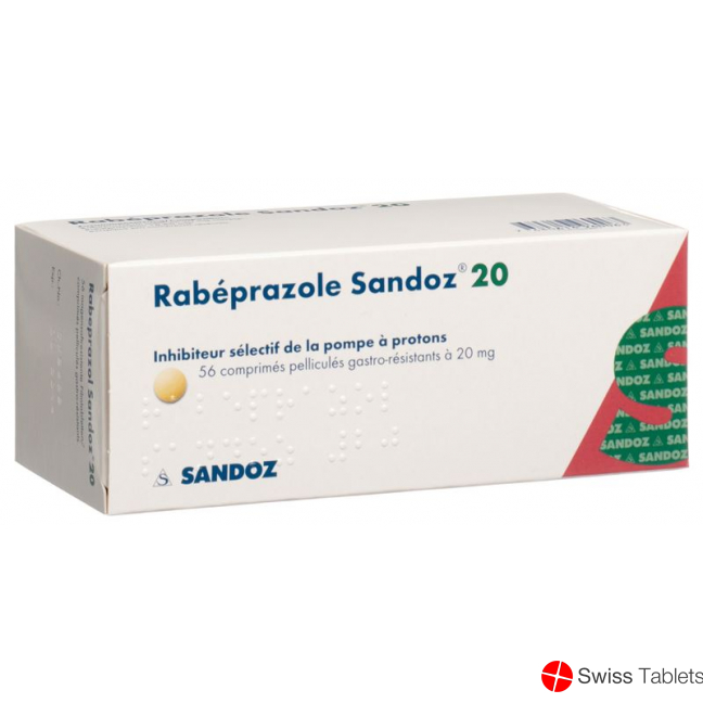 Rabeprazol Sandoz Filmtabletten 20mg 56 Stück buy online