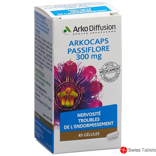 Arkocaps Passionsblume Kapseln 300mg 45 Stück buy online
