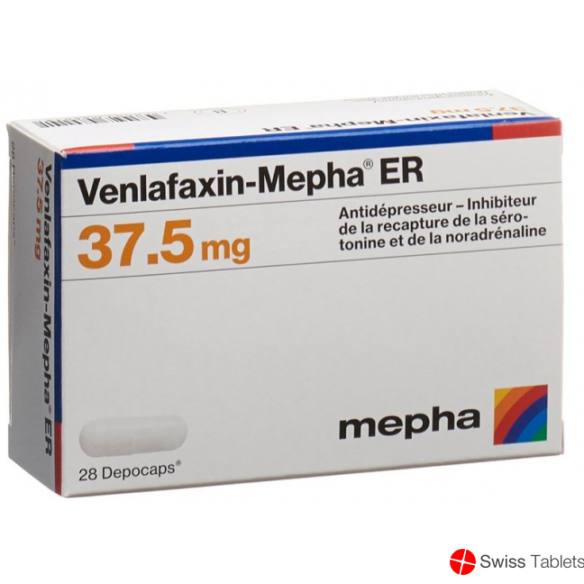 Venlafaxin Mepha ER Depocaps 37.5mg 28 Stück buy online