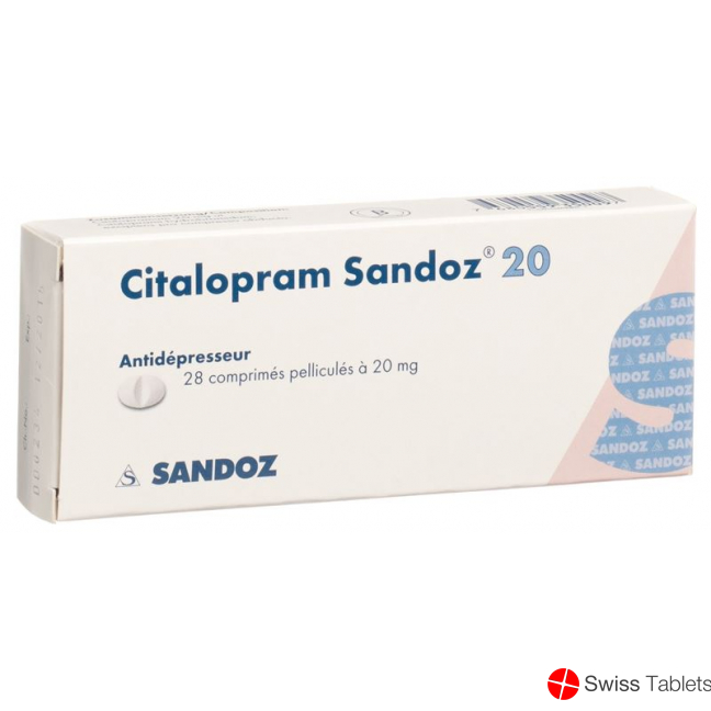 Citalopram Sandoz Filmtabletten 20mg 28 Stück buy online