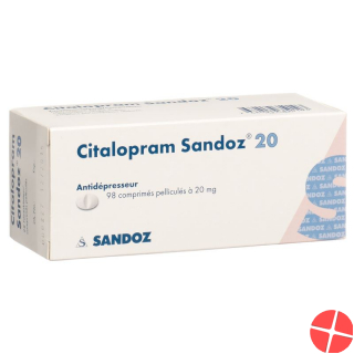 Citalopram Sandoz Filmtabletten 20mg 98 Stück